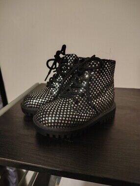Baby Gap Lace Up Boots With Stars